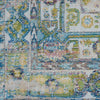Nourison Ankara Global ANR07 Blue Green Area Rug Swatch Image