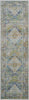 Nourison Ankara Global ANR07 Blue Green Area Rug Main Image