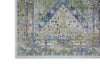 Nourison Ankara Global ANR07 Blue Green Area Rug Texture Image
