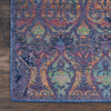 Nourison Ankara Global ANR08 Navy Multicolor Area Rug Detail Image