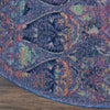 Nourison Ankara Global ANR08 Navy Multicolor Area Rug Detail Image
