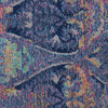 Nourison Ankara Global ANR08 Navy Multicolor Area Rug Swatch Image