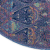Nourison Ankara Global ANR08 Navy Multicolor Area Rug Texture Image