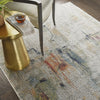 Nourison Ankara Global ANR09 Ivory Multicolor Area Rug Corner Image