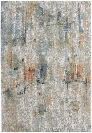 Nourison Ankara Global ANR09 Ivory Multicolor Area Rug main image