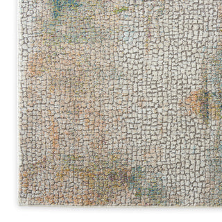 Nourison Ankara Global ANR09 Ivory Multicolor Area Rug Texture Image