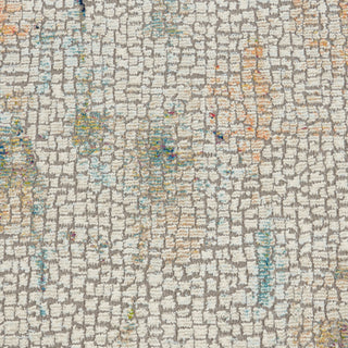 Nourison Ankara Global ANR09 Ivory Multicolor Area Rug Swatch Image