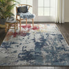 Nourison Ankara Global ANR10 Multicolor Area Rug Corner Image