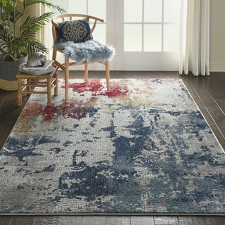 Nourison Ankara Global ANR10 Multicolor Area Rug Corner Image