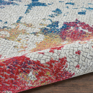 Nourison Ankara Global ANR10 Multicolor Area Rug Corner Image
