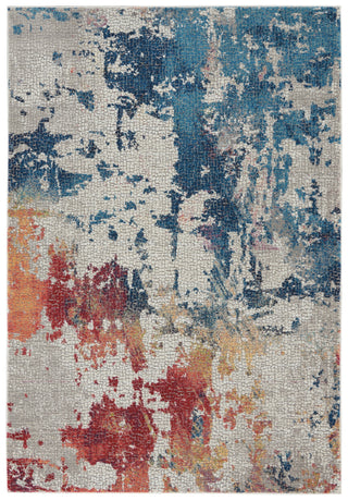 Nourison Ankara Global ANR10 Multicolor Area Rug Main Image