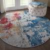 Nourison Ankara Global ANR10 Multicolor Area Rug Corner Image
