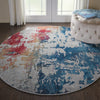 Nourison Ankara Global ANR10 Multicolor Area Rug Corner Image