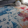 Nourison Ankara Global ANR10 Multicolor Area Rug Corner Image