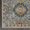 Nourison Ankara Global ANR12 Grey Multicolor Area Rug Detail Image