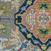 Nourison Ankara Global ANR12 Grey Multicolor Area Rug Swatch Image