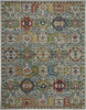Nourison Ankara Global ANR12 Grey Multicolor Area Rug Main Image