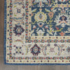 Nourison Ankara Global ANR13 Navy Multicolor Area Rug Detail Image