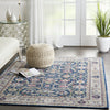 Nourison Ankara Global ANR13 Navy Multicolor Area Rug Room Image Feature