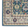 Nourison Ankara Global ANR13 Navy Multicolor Area Rug Texture Image
