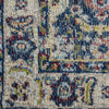 Nourison Ankara Global ANR13 Navy Multicolor Area Rug Swatch Image