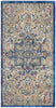 Nourison Ankara Global ANR15 Grey Navy Area Rug main image