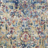 Nourison Ankara Global ANR15 Grey Navy Area Rug Swatch Image