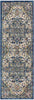 Nourison Ankara Global ANR15 Ivory Navy Area Rug Main Image
