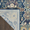 Nourison Ankara Global ANR16 Navy Multicolor Area Rug Corner Image