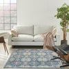 Nourison Ankara Global ANR16 Navy Multicolor Area Rug Room Image Feature