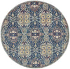 Nourison Ankara Global ANR16 Navy Multicolor Area Rug Main Image