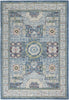 Nourison Ankara Global ANR17 Ivory Light Blue Area Rug Main Image