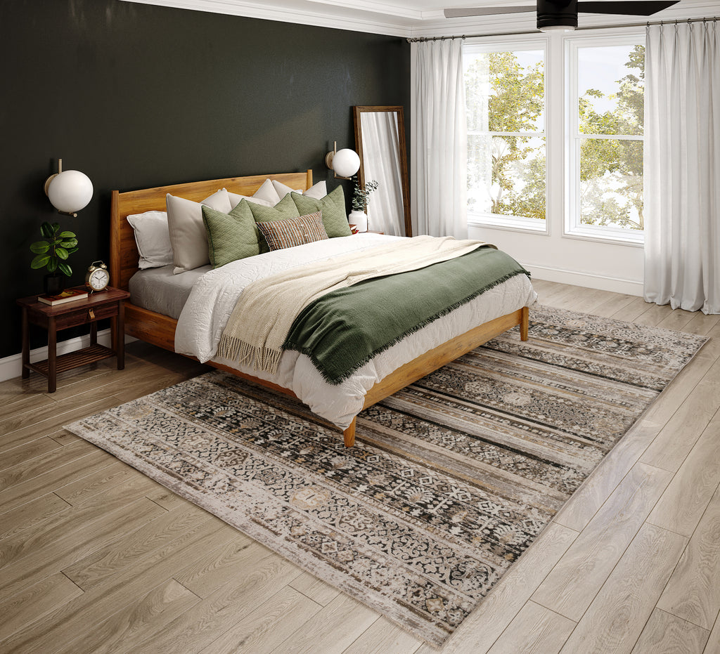 Dalyn Antalya AY1 Taupe Area Rug Room Image Feature