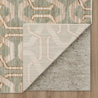 Karastan Persepolis Antalya Dusty Sage Area Rug Back Image