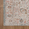 LR Resources Antiquity Caramel Botanical Beige / Cream Area Rug Angle Image