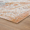 LR Resources Antiquity Ombre at Dusk Beige / Cream Area Rug Corner Image