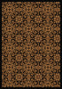 Joy Carpets Any Day Matinee Antique Scroll Black Area Rug