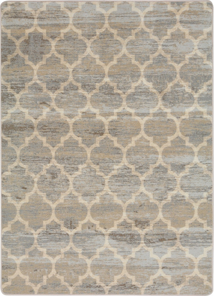 Joy Carpets First Take Antique Trellis Hazelwood Area Rug