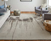 Feizy Anya 8882F Ivory/Brown/Taupe Area Rug Lifestyle Image Feature