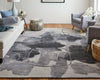 Feizy Anya 8885F Ivory/Gray/Taupe Area Rug Lifestyle Image Feature