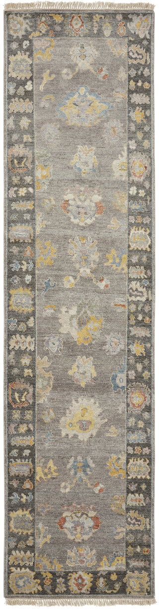 Ancient Boundaries Aquilla AQU-04 Grey Flannel/Bark Area Rug Floor Image