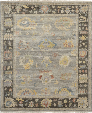 Ancient Boundaries Aquilla AQU-04 Grey Flannel/Bark Area Rug Main Image