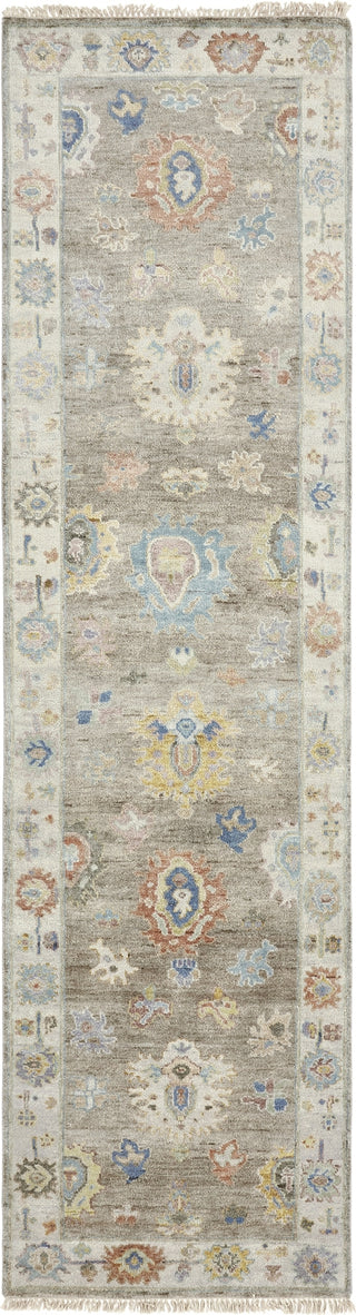 Ancient Boundaries Aquilla AQU-06 Oatmeal/Ivory Area Rug Runner Image