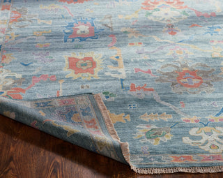 Ancient Boundaries Aquilla AQU-07 Chambray/Multi Area Rug Closeup Image