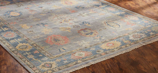 Ancient Boundaries Aquilla AQU-09 Soft Grey/Blue Area Rug Floor Image