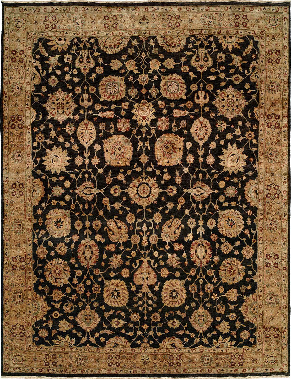 Ancient Boundaries ANGORA AR-960 Black Area Rug main image