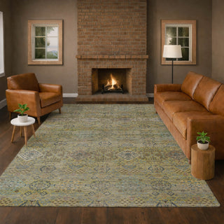 Dalyn Aristo AR1 Aloe Area Rug Lifestyle Image Feature