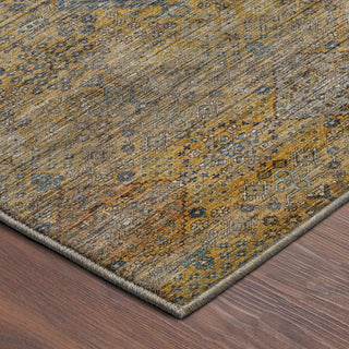 Dalyn Aristo AR1 Gold Area Rug Corner Image