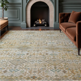 Dalyn Aristo AR1 Ivory Area Rug Lifestyle Image Feature