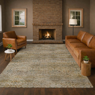 Dalyn Aristo AR1 Ivory Area Rug Lifestyle Image Feature
